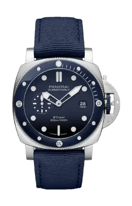 Часы submersible quarantaquattro esteel blu profondo Panerai pam01289