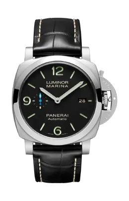 Часы luminor marina 1950 3 days automatic acciaio 44 мм Panerai pam01312