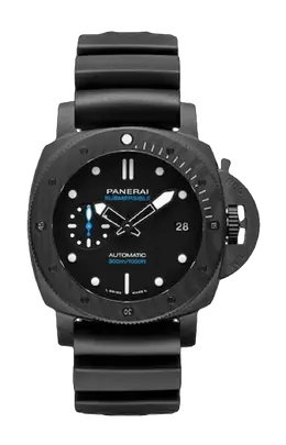 Часы submersible carbotech 42 мм doppio cinturino Panerai pam01592