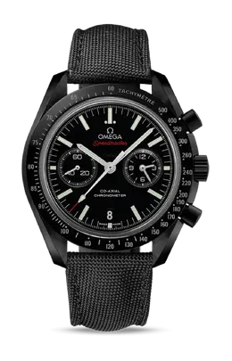 Часы moonwatch co axial chronograph "dark side of the moon chiusura deployante Omega 311.92.44.51.01.007