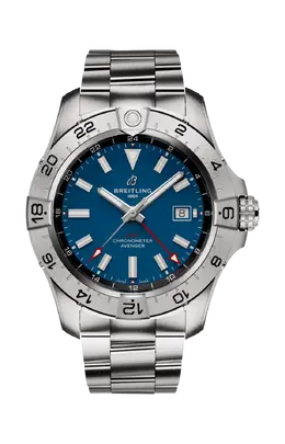 Часы avenger automatic gmt 44 Breitling a32320101c1a1