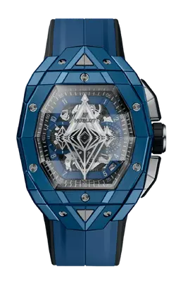Часы spirit of big bang sang blue ceramic 42 мм limited edition Hublot 648.ex.0151.rx.mxm24