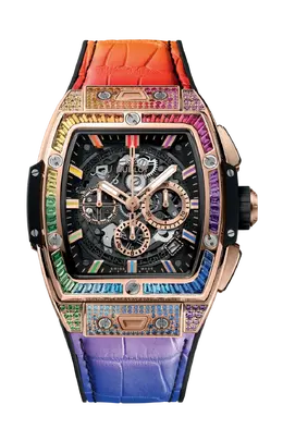 Часы spirit of big bang king gold rainbow 42 мм Hublot 642.ox.0118.lr.0999