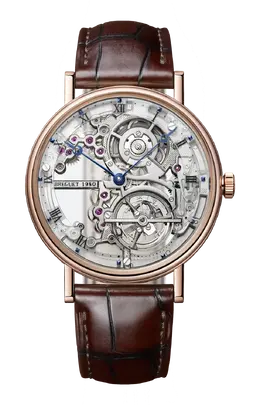 Часы classique tourbillon extra plat squelette Breguet 5395br/1s/9wu