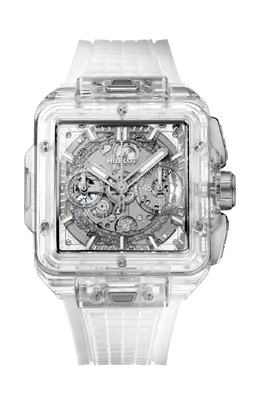 Часы square bang unico sapphire 42 мм Hublot 821.jx.0120.rt