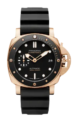 Часы submersible goldtech 42 мм doppio cinturino Panerai pam02164