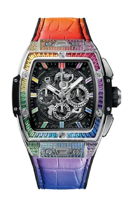 Часы spirit of big bang titanium rainbow 42 мм Hublot 642.nx.0117.lr.0999