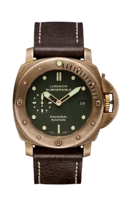 Часы luminor submersible 1950 3 days automatic bronzo 47mm limited edition Panerai pam00382