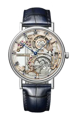 Часы classique tourbillon extra plat squelette Breguet 5395pt/rs/9wu