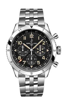 Часы super avi b04 chronograph gmt 46 p 51 mustang Breitling ab04453a1b1a1