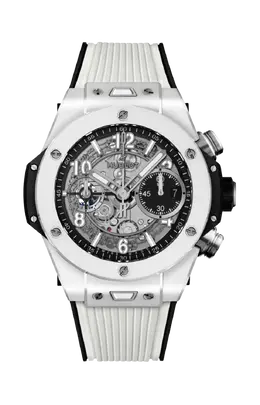 Часы og big bang unico cer/caucciu auto 42mm q.skeletro chrono Hublot 441.hx.1171.rx