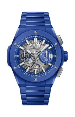 Часы big bang integrated blue indigo ceramic Hublot 451.ex.5129.ex