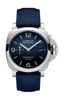 Часы luminor marina esteel blu profondo Panerai pam01157