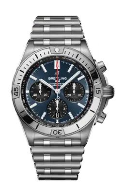 Часы chronomat b01 42 Breitling ab0134101c1a1