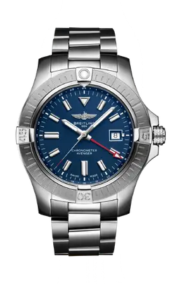 Часы avenger automatic gmt 45 Breitling a32395101c1a1