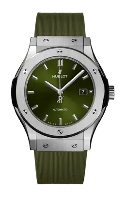 Часы classic fusion titanium green Hublot 542.nx.8970.rx
