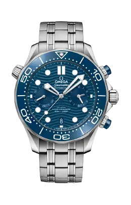 Часы seamaster diver 300m co axial master chronometer chronograph 44 мм Omega 210.30.44.51.03.001