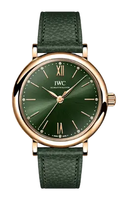 Часы IWC Portofino 34 с розовым золотом iw357415