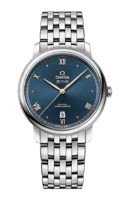 Часы Omega de ville prestige co axial chronometer 39 мм 424.10.40.20.03.004