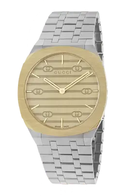 Часы Gucci 25h Quarzo 38 мм ya163405