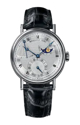Часы men's classique moon phases extra thin Breguet 7137bb/11/9v6
