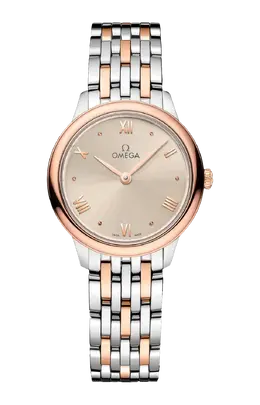 Часы Omega de ville prestige quartz 27,5 мм 434.20.28.60.09.001