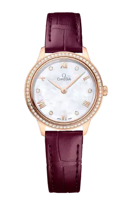 Часы Omega de ville prestige quartz 27,5 мм 434.58.28.60.55.001