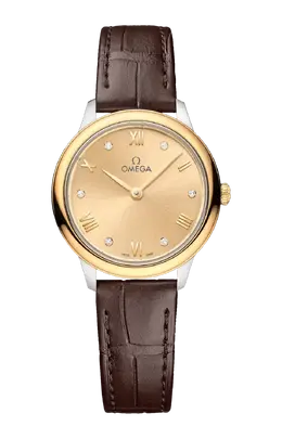 Часы Omega de ville prestige quartz 27,5 мм 434.23.28.60.58.001