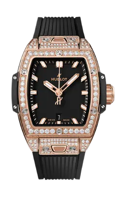 Часы Hublot Spirit of big bang king gold pavé 32 мм 682.ox.1180.rx.1604