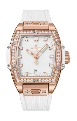 Часы Hublot Spirit of big bang king gold с золотом и бриллиантами 32 мм 682.oe.2080.rw.1204