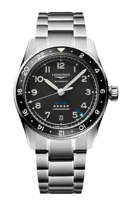 Часы Longines Spirit zulu time 39 мм l3.802.4.53.6