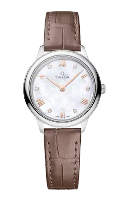 Часы Omega de ville prestige quartz 27,5 мм 434.13.28.60.55.001