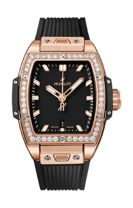 Часы Hublot Spirit of big bang king gold diamonds из золота с бриллиантами 32 мм 682.ox.1180.rx.1204