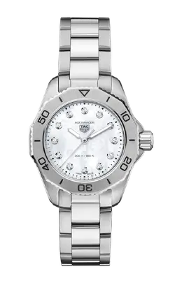 Часы Tag Heuer Aquaracer professional 200 с бриллиантами 30 мм wbp1416.ba0622