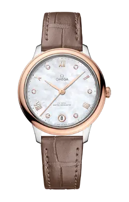 Часы Omega de ville prestige co‑axial master chronometer 34 мм 434.23.34.20.55.001