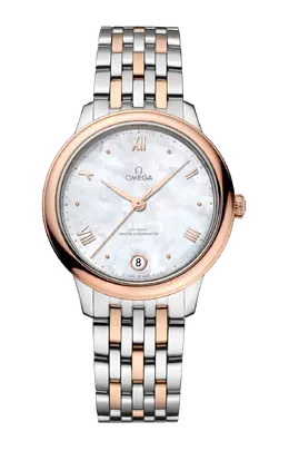 Часы Omega de ville prestige co‑axial master chronometer 34 мм 434.20.34.20.05.001