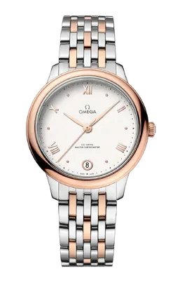Часы Omega De ville prestige co‑axial master chronometer 34 мм 434.20.34.20.02.001