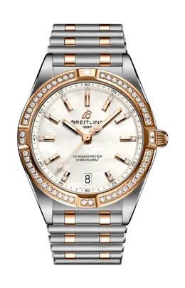 Часы Breitling Chronomat с розовым золотом 32 мм u77310591a2u1