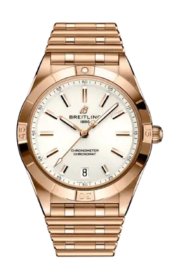 Часы Breitling Chronomat automatic из розового золота 36 мм r10380101a1r1