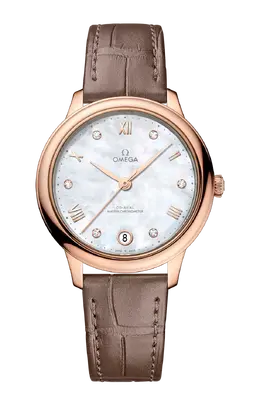 Часы Omega de ville prestige co‑axial master chronometer 34 мм 434.53.34.20.55.001