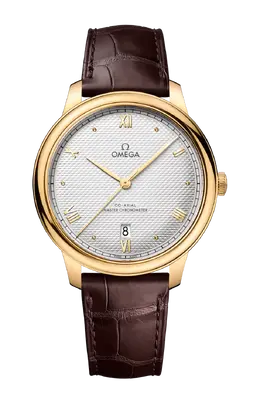 Часы Omega De ville prestige co‑axial master chronometer с желтым золотом 40 мм 434.53.40.20.02.002