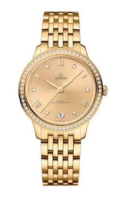 Часы Omega de ville prestige co‑axial master chronometer 34 мм 434.55.34.20.58.001