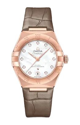 Часы Omega Сonstellation co axial master chronometer 29 мм 131.53.29.20.55.002