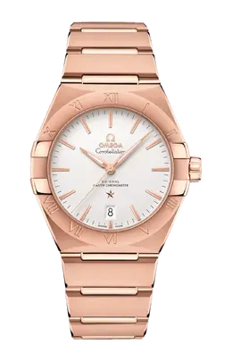 Часы Omega Constellation co‑axial master chronometer из золота 39 мм 131.50.39.20.02.001
