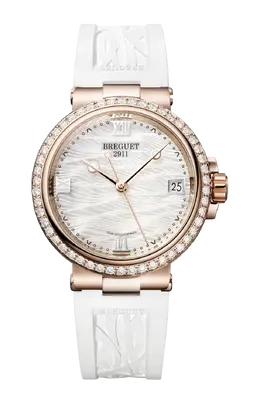 Часы Breguet Marine dame 9518 с розовым золотом 33,80 мм 9518br/52/584/d000