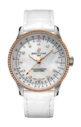 Часы Breitling Navitimer 35 с розовым золотом u17395211a1p4