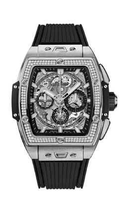 Часы Hublot Titanium diamonds chronograph 42 мм 642.nx.0170.rx.1104