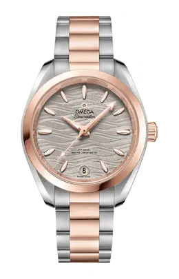 Часы seamaster aqua terra 150m co axial master chronometer 34 мм Omega 220.20.34.20.06.001
