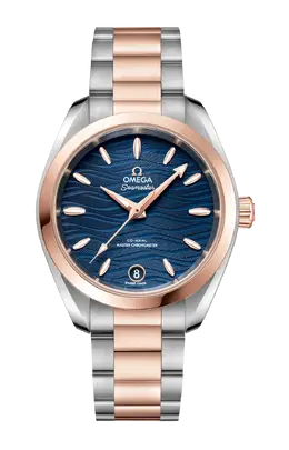 Часы seamaster aqua terra 150m co axial master chronometer 34 мм Omega 220.20.34.20.03.001