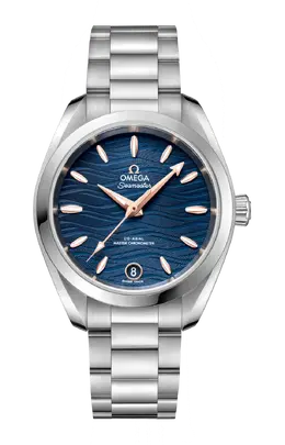 Часы seamaster aqua terra 150m co axial master chronometer 34 мм Omega 220.10.34.20.03.001
